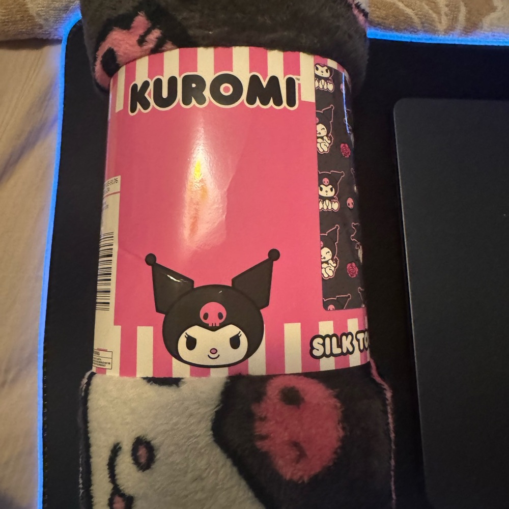 Kuromi Silk Touch Throw Blanket